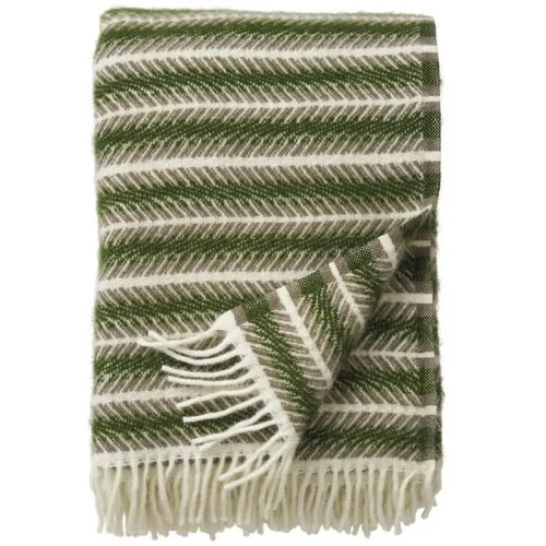 Klippan Vunena deka Oscar Multi Green 130x200 Slike