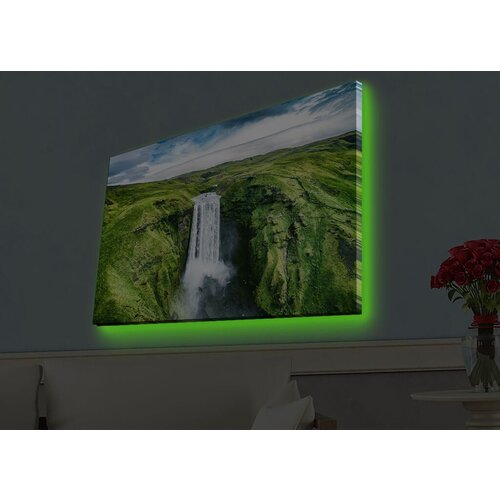 Wallity Slika sa LED osvetljenjem 4570HDACT-092, 45x70 cm Cene