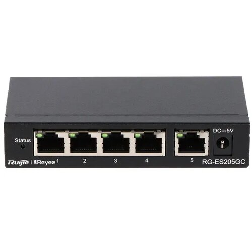  10/100/1000 5-port reyee RG-ES205GC L2 upravljiv cloud svič Cene