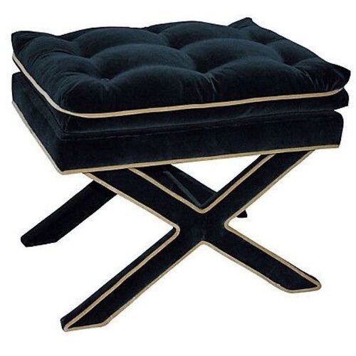 Woody Fashion tabure pelona capraz pouffe 60 black Cene
