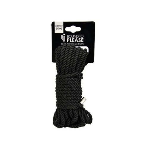 BOUND TO PLEASE Bondage Vrv Silky 10m Black Cene