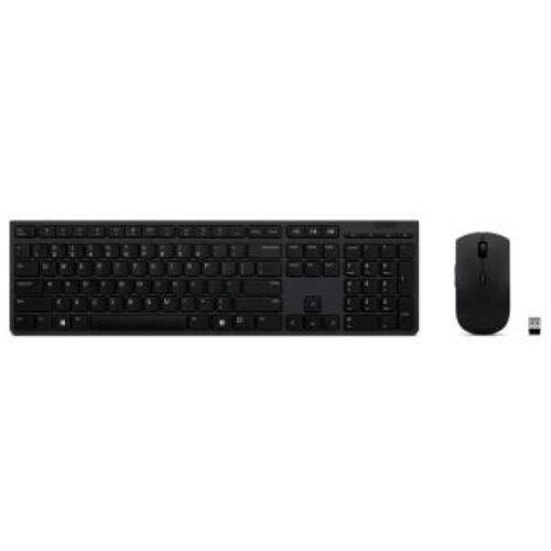 Lenovo 4X31K03968 keyboard Mouse included Office RF Wireless + Bluetooth US English Grey Slike
