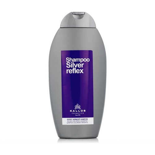 Kallos Cosmetics Silver Reflex &amp;scaron;ampon za sive in svetle lase 350 ml za ženske Slike