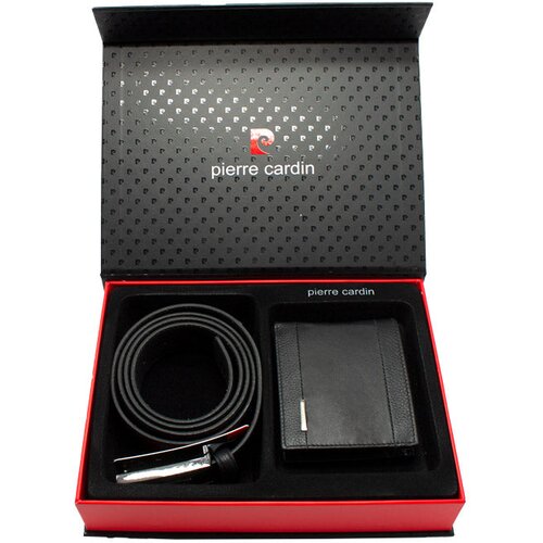  SET KOŽNI MU&Scaron;KI PIERRE CARDIN CRNI Cijene