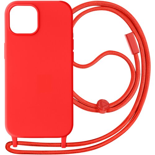 AVIZAR iPhone 15 Semi-Rigid Cord Case, serija Corda - rdeca, (20886231) Cene