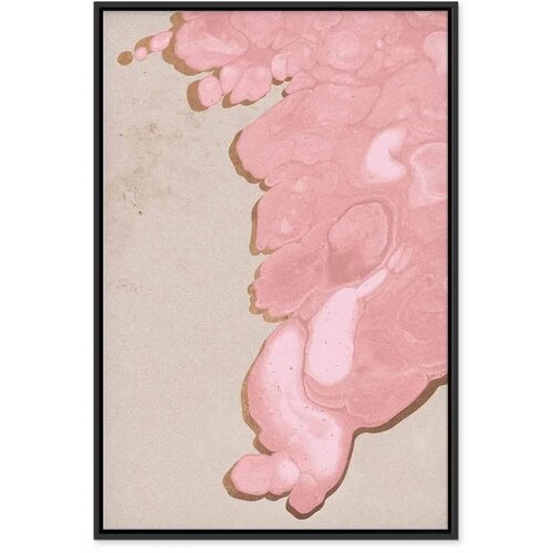  Slika - Pastel Tide (1 Part) Vertical 60x90 U crnom drvenom okviru Cene