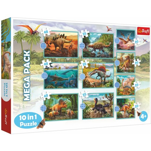 Trefl puzzle dinosauri, 10u1 Cijene