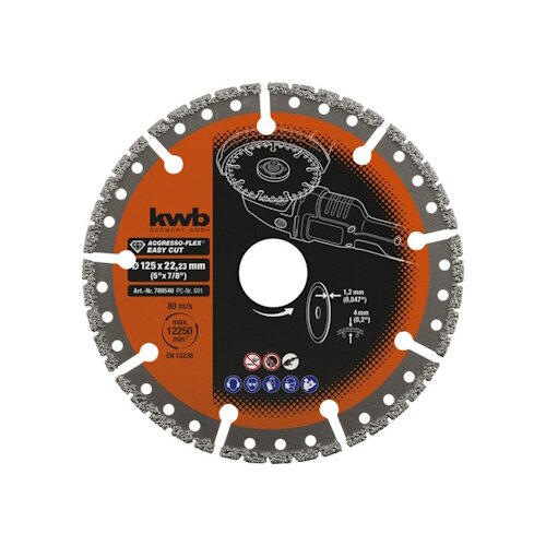 Einhell by kwb dijamantska rezna ploča multi-cut za drvo/metal/ciglu professional 230x22.23mm 49789840 Slike