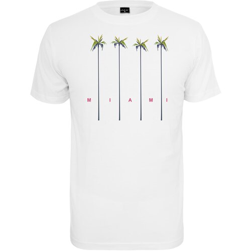 Mister Tee White T-shirt Miami Palms Cene