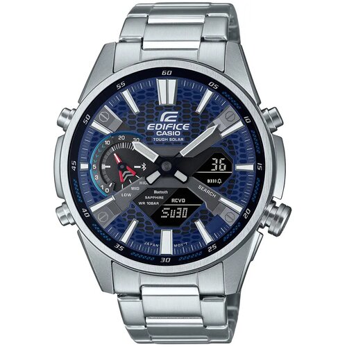 Casio Mu&amp;scaron;ki sat Edifice srebrni Slike