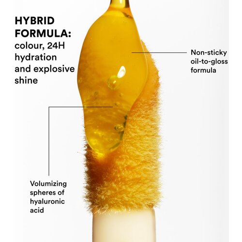 3INA The Color Lip Oil vlažilno olje za ustnice odtenek 137 - Bright honey yellow, sheer 4 ml Slike