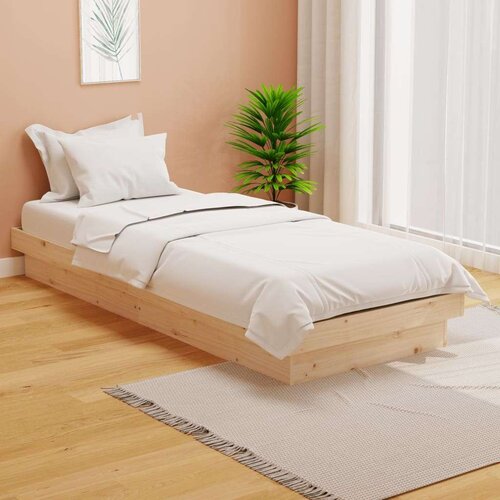  Posteljni okvir trden les 75x190 cm, (20648117) Slike