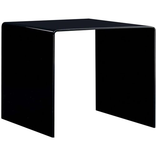 vidaXL stolić za kavu crni 50 x 50 x 45 cm od kaljenog stakla Cene