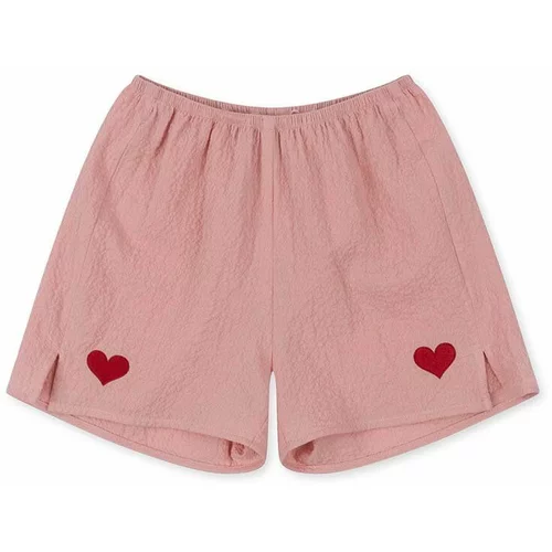 Konges Sløjd Otroške kratke hlače roza barva
