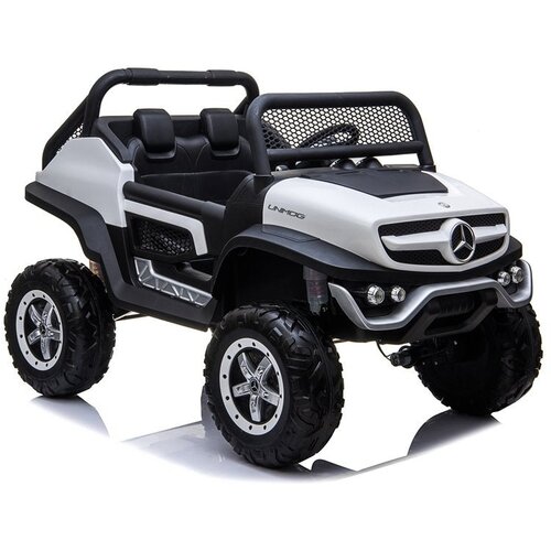  Licencirani auto na akumultor Mercedes Unimog 4x4 - bijeli Cene