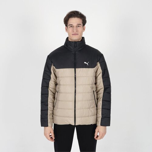 Puma Mu&scaron;ka jakna Ess padded, Bež-crna Cene