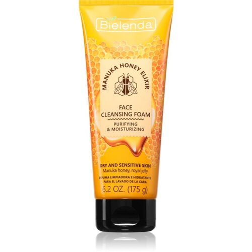 Bielenda Manuka Honey hidratantna pjena za čišćenje za vrlo suho i osjetljivo lice 175 g Cijene