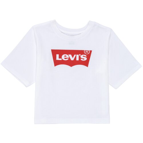 Levi&amp;#039;s Majice s kratkimi rokavi LIGHT BRIGHT HIGH RISE TOP Bela Slike