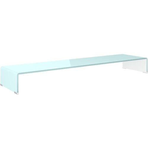 Maison Chic Stojalo za TV / ekran - TV stojalo - Stojalo za ekran stekleno zeleno 120x30x13 cm, (21699953) Cene