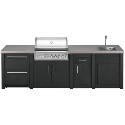 Grandpro Letna kuhinja 310 ALU Series - Graphite + Crossray 4 [SGCR3SFDD1] Cene