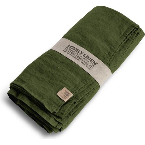 Lovely Linen Prt 145x300 - Jeep Green Cene