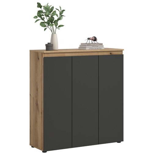 Livetastic Omara Za Čevlje Scarpa, Barva Hrasta, Antracit Cene