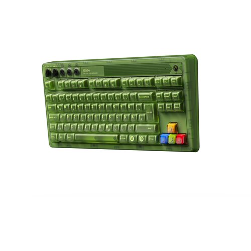8BitDo Retro mehanska tipkovnica Xbox Edition z ISO QWERTZ razporeditvijo zelene barve Cene