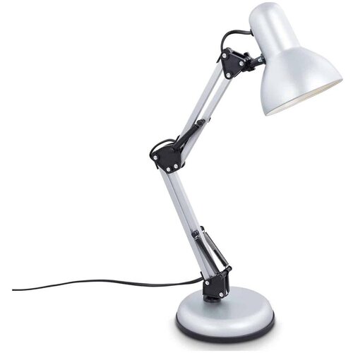 BRILO Stona lampa PIXA 1xE14/25W/230V srebrna Slike