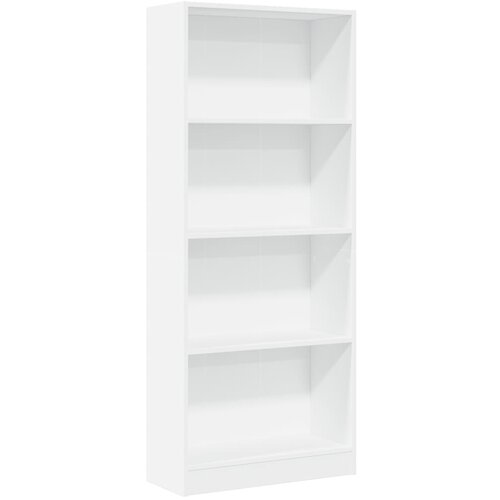 Maison Chic Knjižna omara - Knjižni regal bela 60x24x143 cm inženirski les, (21725760) Cene