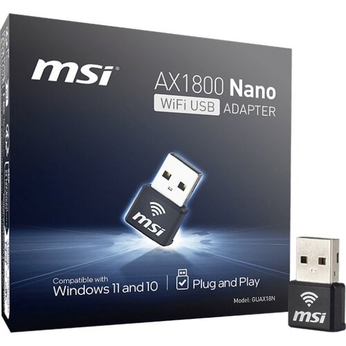 MSI 302-8ZE30XE-000 NANO network card. Wifi 6 Slike