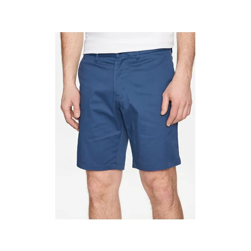 Tommy Hilfiger Kratke hlače iz tkanine Brooklyn MW0MW23563 Mornarsko modra Regular Fit