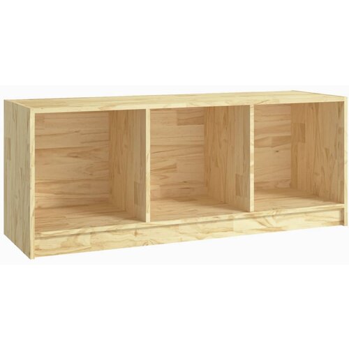 Maison Chic TV omarica - TV stojalo - Televizijska omarica 104x33x41 cm trdna borovina, (21700545) Slike