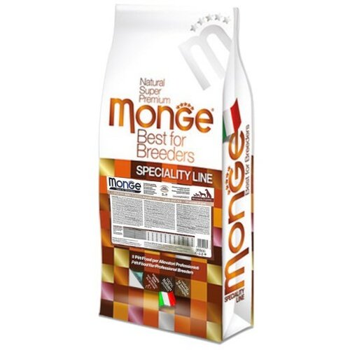Monge natural adult all breeds monoprotein - granule 28.5/15 - hrana za odrasle pse svih rasa pastrmka pirinač i krompir 15kg Slike