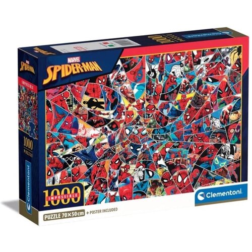 Clementoni Puzzle Marvel-spiderman, 1000 delova Slike