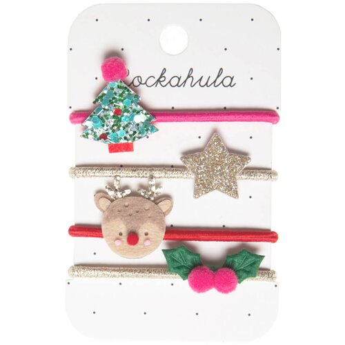 Rockahula rockahula® set 4 otroških elastik za lase festive xmas Cene
