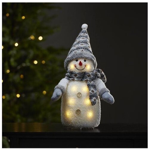 Eglo 411222 - LED Božićna dekoracija JOYLIGHT 8xLED/0,06W/3xAA siva Cene
