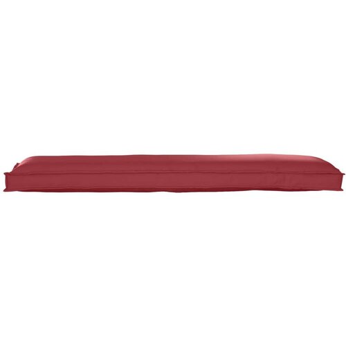 VidaXL Vanjski Jastučić Vino crveni Poliester 150 cm x 40 cm x 7 cm Slike