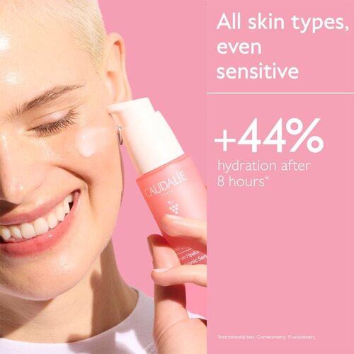 Caudalie VinoHydra Hyaluronic Serum vlažilni serum za prve gube 30 ml Slike