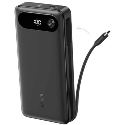 Anker Power Bank (20K, 87W, Built-In USB-C) Black Cene