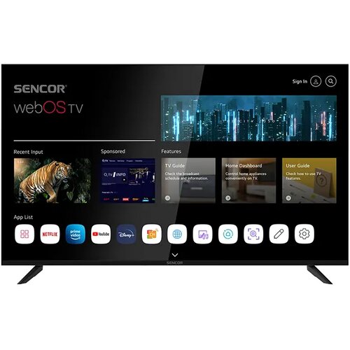 Sencor Televizor SLE 55US804B, 55", UHD 4K, Smart TV, HDR10, LED, Crni Cijene
