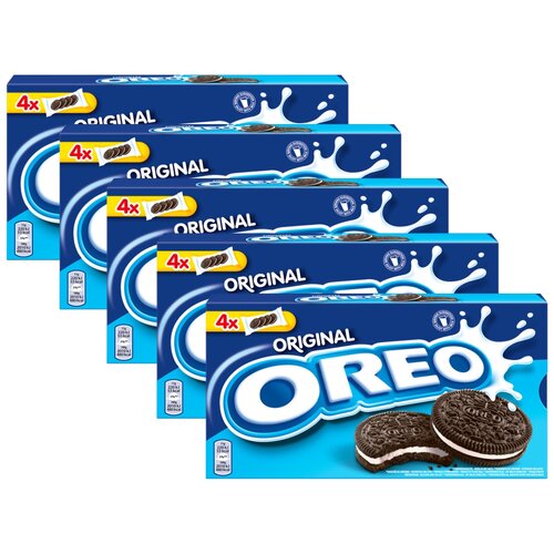 Milka čokolada sa Oreo keksom, 176g, 5 komada Slike