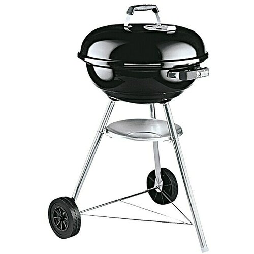 Weber Okrugli ro&amp;scaron;tilj s poklopcem Compact Kettle 47 (Crne boje, Dimenzija re&amp;scaron;etke za pečenje: &amp;Oslash; 47 cm) Slike