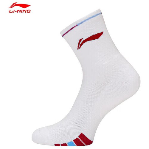 Li-Ning Mu&amp;scaron;ke čarape AWSU083-3, 1 par, Bele Slike
