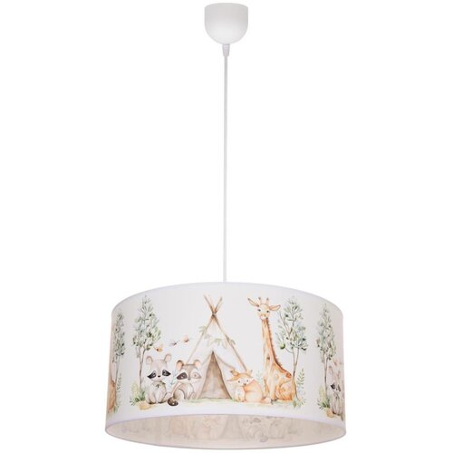  Dečiji luster KIDS ROOM 1xE27/60W/230V &Oslash; 40 cm sa motivom životinja Cene