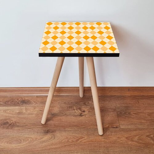 Hanah home Club sto Shp326, 35x42x35 cm, narandžasti Cijene