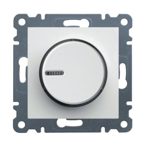 HAGER Regulator osvjetljenja rotacioni bijeli Lumina (dimer) 60-600W Slike