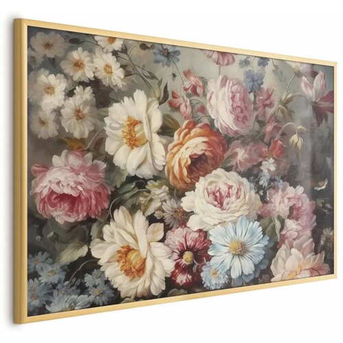  Plakat Scent of Garden Flowers 30x21 Zlatni okvir Cijene