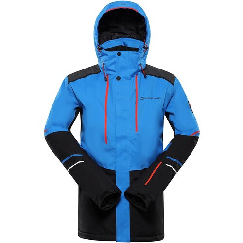 Alpine pro Men's ski jacket with ptx membrane ZARIB electric blue lemonade Cijene