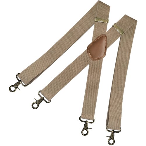 INF 4 Sponke X Shape Nastavljiva elastična naramnica Beige, (21296965) Slike