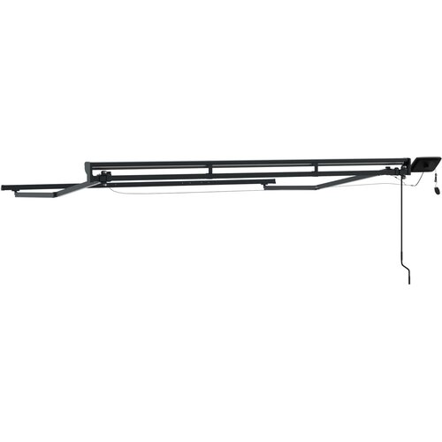  Ručni okvir tende s LED-ima Antracit 3,5 x 2,5 m Aluminij Slike